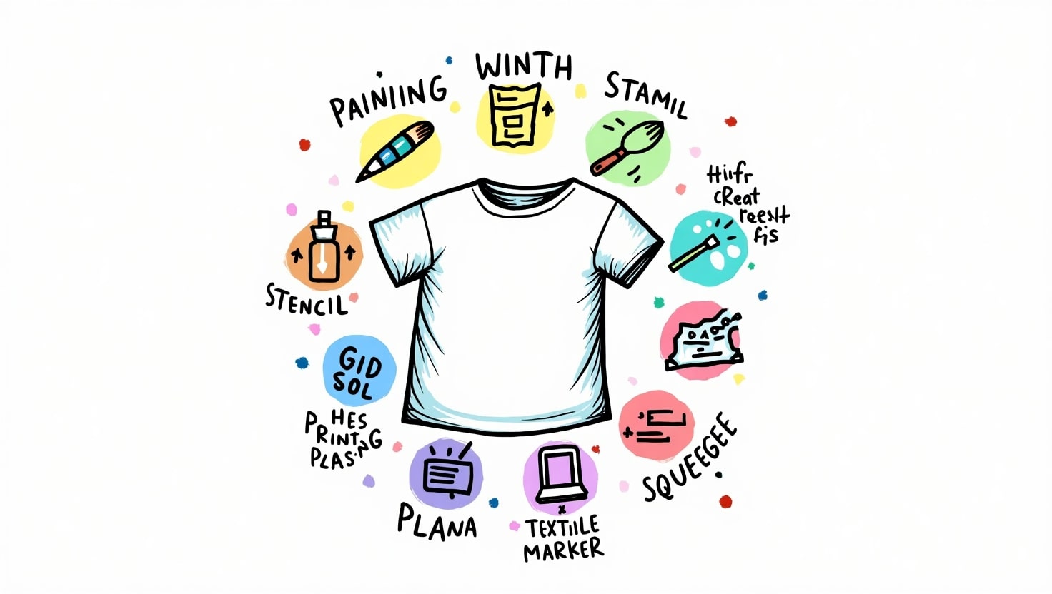 T-Shirt Painting Design