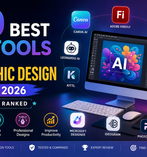10 Best AI Tools for Graphic Design interface