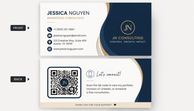 Canva Business Card