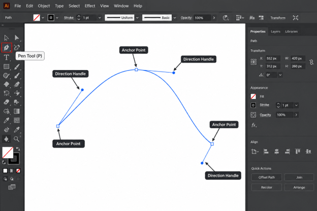 Illustrator Pen Tool Guide